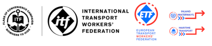 ITF — International Transport Workers’ Federation; ETF — European Transport Workers’ Federation; inland waterways and maritime transport